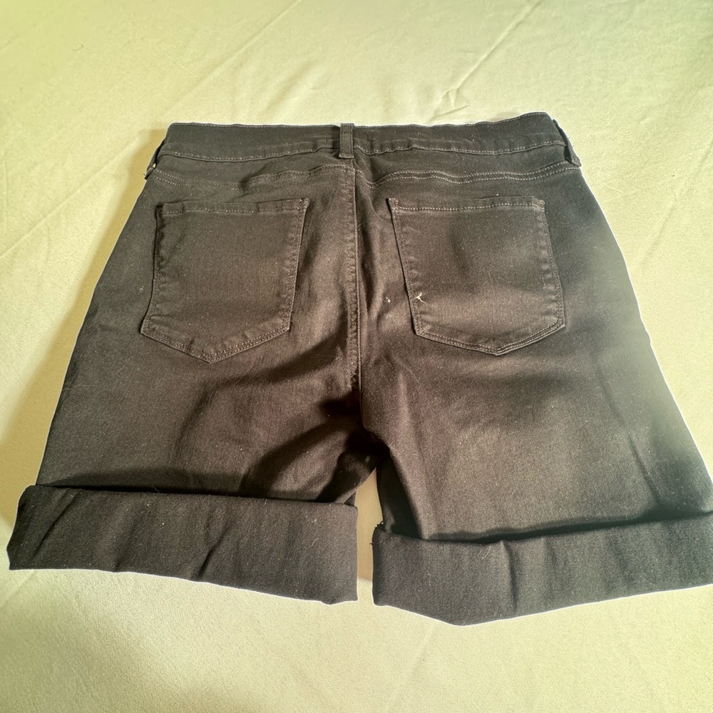Women’s Black Casual Shorts